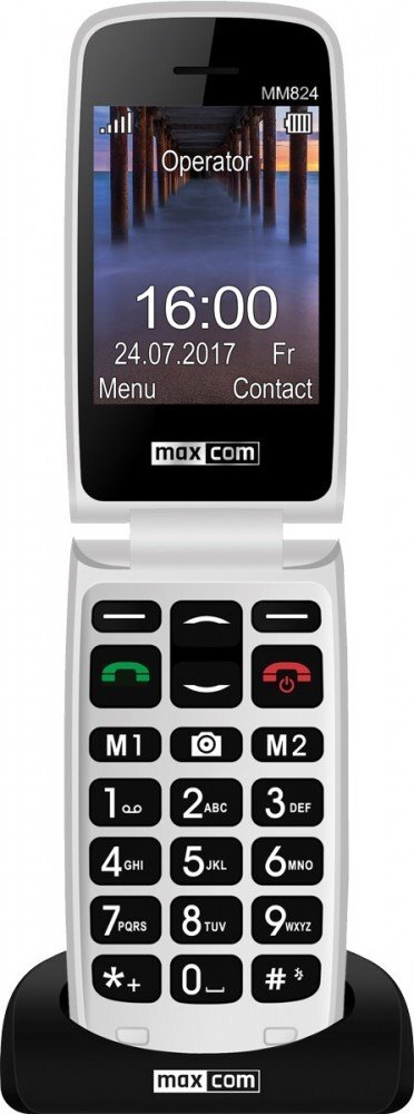 Maxcom MM824, Black цена и информация | Mobilieji telefonai | pigu.lt