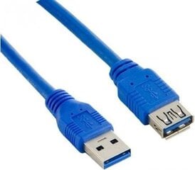 Laidas Lanberg USB 3.0 AM-AF, 1.8m. kaina ir informacija | Lanberg Buitinė technika ir elektronika | pigu.lt