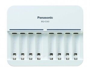 Зарядное устройство Panasonic eneloop BQ-CC63 1-8 AA / AAA цена и информация | Зарядные устройства для элементов питания | pigu.lt