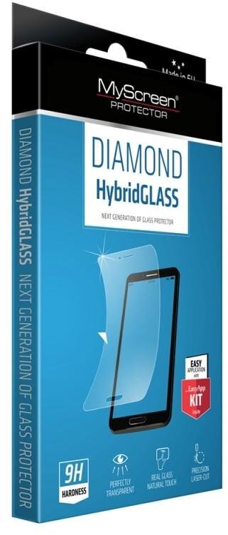 Apsauginis stiklas MyScreen Hybrid Glass, skirtas Apple iPhone X kaina ir informacija | Apsauginės plėvelės telefonams | pigu.lt