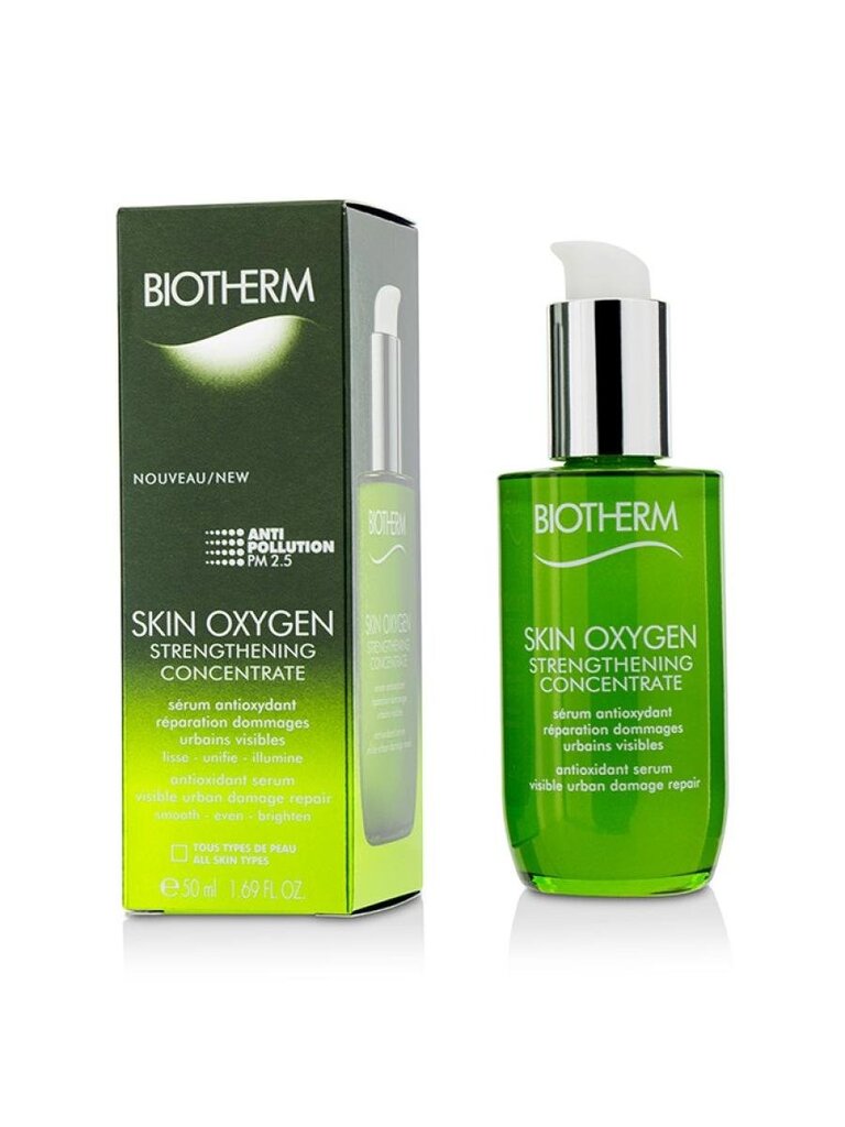 Veido serumas su antioksidantais Biotherm Skin Oxygen Strengthening 50 ml kaina ir informacija | Veido aliejai, serumai | pigu.lt