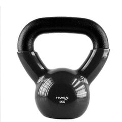 Гиря с виниловым покрытием HMS Kettlebell цена и информация | Гантели, штанги, гири | pigu.lt