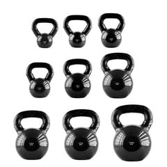 Гиря с виниловым покрытием HMS Kettlebell цена и информация | Гантели, гири, штанги | pigu.lt