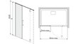 Dušo sienelė Sanplast Space Line SS2/Space 60s kaina ir informacija | Dušo durys ir sienelės | pigu.lt