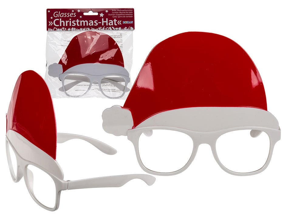 Kalėdiniai akiniai Kepurė kaina ir informacija | Kalėdinės dekoracijos | pigu.lt
