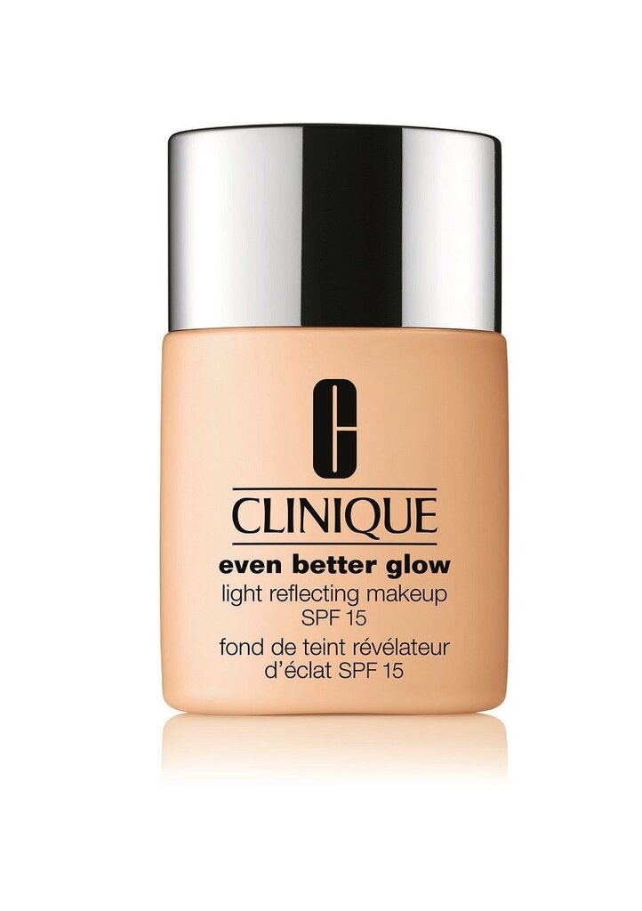 Makiažo pagrindas Clinique Even Better Glow Light Reflecting Makeup SPF15 30 ml, 12 Meringue kaina ir informacija | Makiažo pagrindai, pudros | pigu.lt