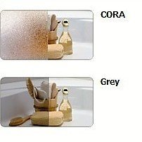 Vonios sienelė Sanplast TX SSO-W/TX5b 70s, profilis bahama šviesiai rudas, dekoruotas stiklas Cora kaina ir informacija | Priedai vonioms, dušo kabinoms | pigu.lt