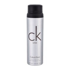 Дезодорант Calvin Klein CK One для женщин/мужчин, 160 мл цена и информация | Дезодоранты | pigu.lt