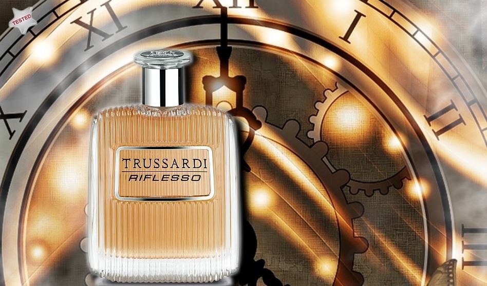 Rinkinys Trussardi Riflesso: EDT vyrams 100 ml + dušo želė 200 ml + dezodorantas 100 ml kaina ir informacija | Kvepalai vyrams | pigu.lt