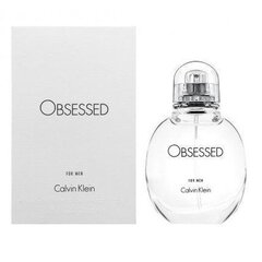 Мужская парфюмерия Obsessed Calvin Klein EDT: Емкость - 75 ml цена и информация | Мужские духи | pigu.lt