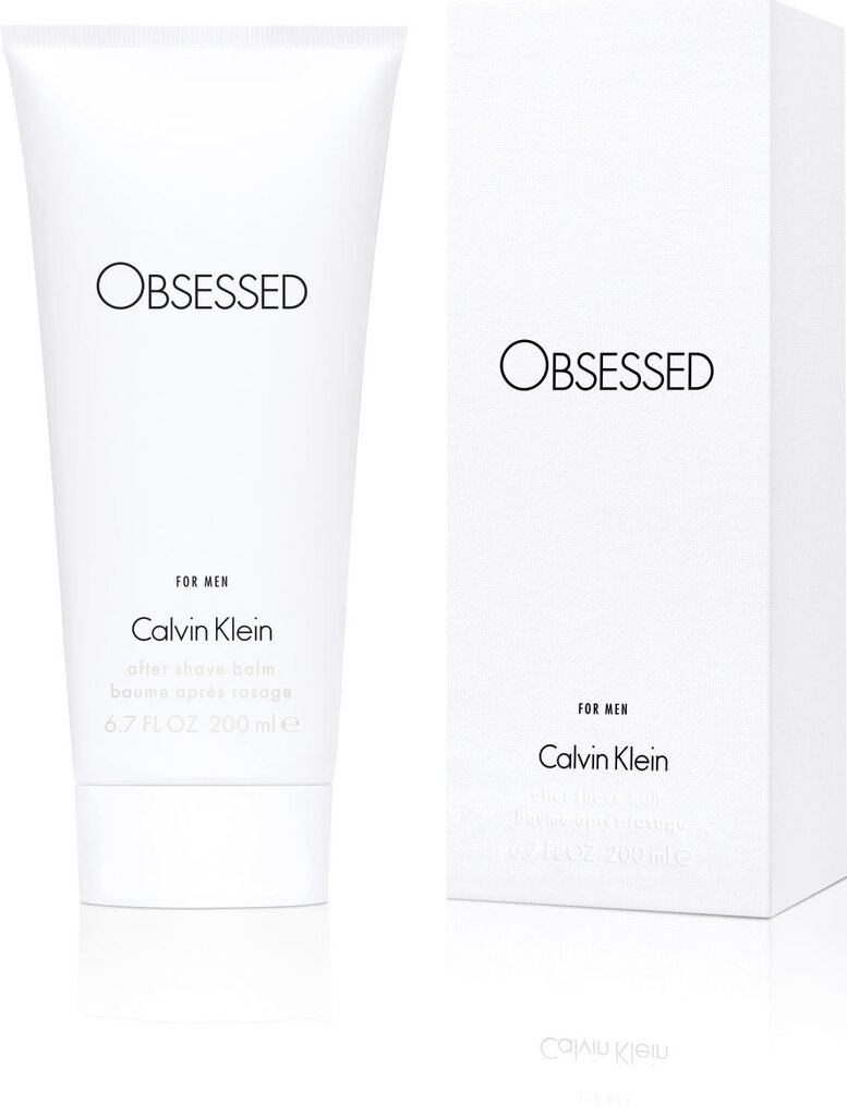 Balzamas po skutimosi Calvin Klein Obsessed vyrams 200 ml   цена и информация | Parfumuota kosmetika vyrams | pigu.lt