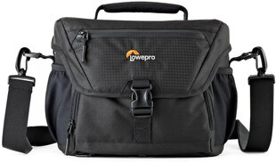 Lowepro fotoaparato krepšys Nova 180 AW II, juodas kaina ir informacija | Dėklai, krepšiai fotoaparatams ir objektyvams | pigu.lt