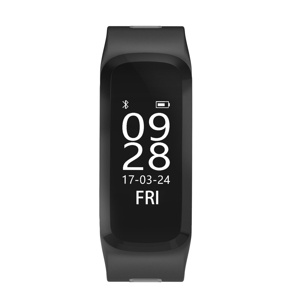 Išmanusis laikrodis DT NO.1 F4 su kraujo spaudimo matuokliu, Juoda kaina ir informacija | Išmaniosios apyrankės (fitness tracker) | pigu.lt