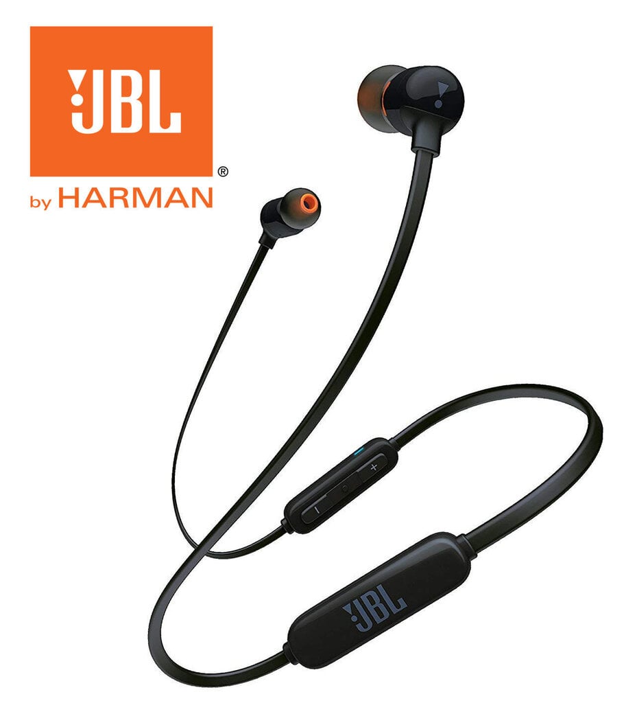 JBL Tune 110BT JBLT110BTBLK kaina ir informacija | Ausinės | pigu.lt