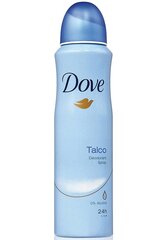 Purškiamas dezodorantas Dove Talco Anti-Perspirant 48h 150 ml kaina ir informacija | Dezodorantai | pigu.lt