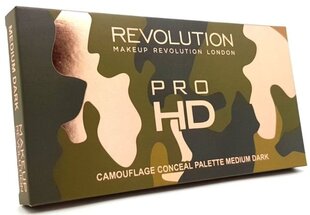 Палитра консилеров Makeup Revolution London Pro HD Camouflage 10 г, Light цена и информация | Пудры, базы под макияж | pigu.lt