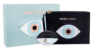 Комплект Kenzo Kenzo World: edp 50 мл + косметичка цена и информация | Женские духи | pigu.lt