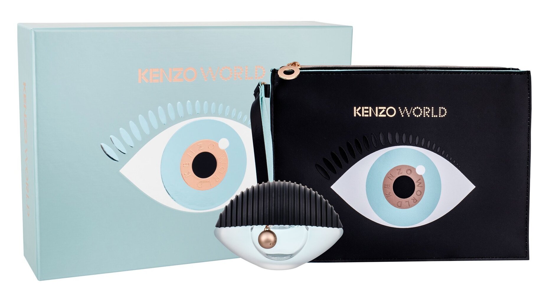 Rinkinys Kenzo Kenzo World: EDP moterims 50 ml + kosmetinė цена и информация | Kvepalai moterims | pigu.lt