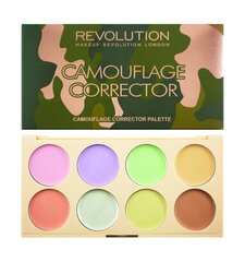 Maskuoklių paletė Makeup Revolution London Camouflage 13 g kaina ir informacija | Makiažo pagrindai, pudros | pigu.lt