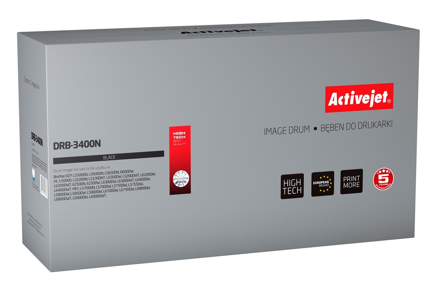 Activejet EXPACJBBR0010, juoda kaina ir informacija | Kasetės lazeriniams spausdintuvams | pigu.lt