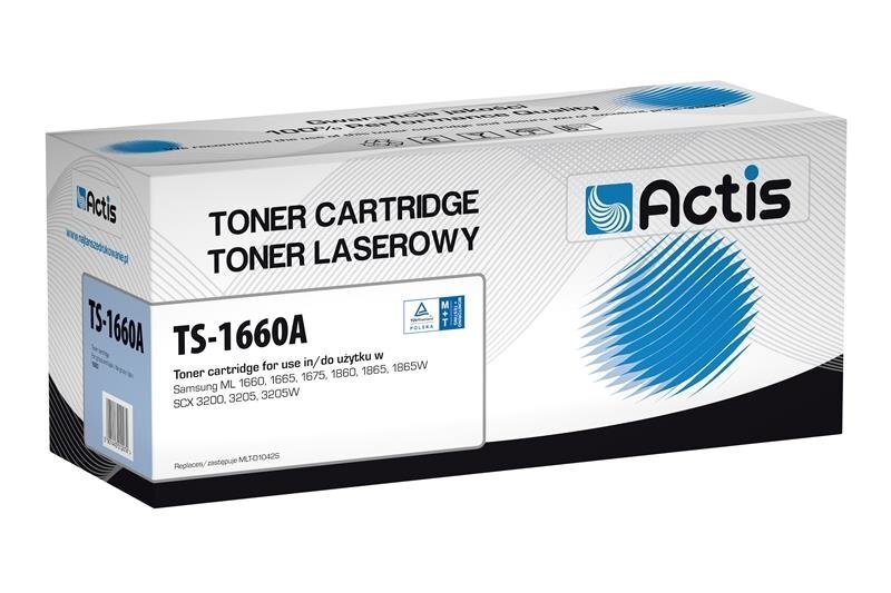 Toneris Actis TS-1660A (Samsung MLT-D1042S; 1500 psl.; juodas) kaina ir informacija | Kasetės lazeriniams spausdintuvams | pigu.lt