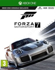 Žaidimas Forza Motorsport 7 Standard Edition, Xbox One kaina ir informacija | Turn 10 Kompiuterinė technika | pigu.lt