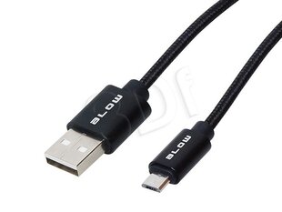 Blow 66-112, USB-A/Micro USB-B, 2 м цена и информация | Кабели и провода | pigu.lt