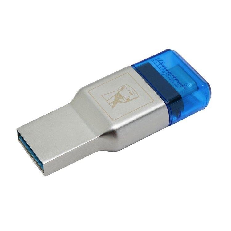Kingston FCR-ML3C kaina ir informacija | Adapteriai, USB šakotuvai | pigu.lt