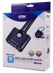 Aten CS22U kaina ir informacija | Adapteriai, USB šakotuvai | pigu.lt