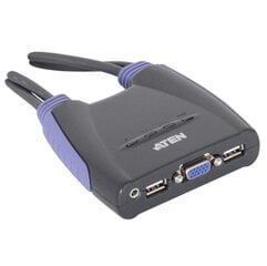 Aten 4-Port USB VGA KVM Switch with Audio цена и информация | Кабели и провода | pigu.lt