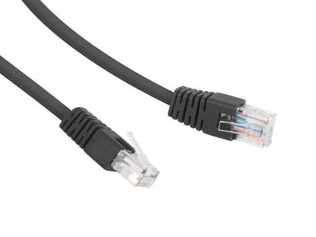 Kabelis Gembrid, PP12-0.5M/BK RJ45 Male, 0.5 m цена и информация | Kabeliai ir laidai | pigu.lt