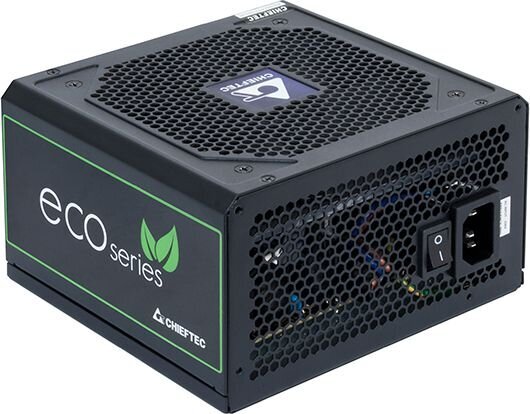 Chieftec Eco Series 500W GPE-500S kaina ir informacija | Maitinimo šaltiniai (PSU) | pigu.lt