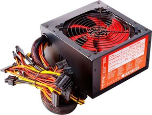 Блок питания Mars Gaming MPII650 ATX 650 Вт Active PCF, черный / красный 650 Вт 300 Вт цена и информация | Блоки питания (PSU) | pigu.lt