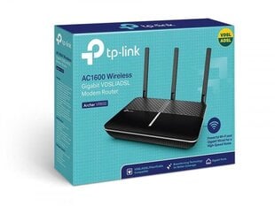 TP-Link Archer VR600 LAN WiFi 5 GHz цена и информация | Маршрутизаторы (роутеры) | pigu.lt