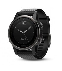 Garmin Fenix 5S (Sapphire), Black kaina ir informacija | Išmanieji laikrodžiai (smartwatch) | pigu.lt