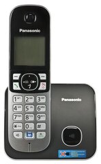 Panasonic KX-TG6811 PDB, черный цена и информация | Стационарные телефоны | pigu.lt