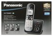 Panasonic KX-TG6821, pilkas kaina ir informacija | Stacionarūs telefonai | pigu.lt