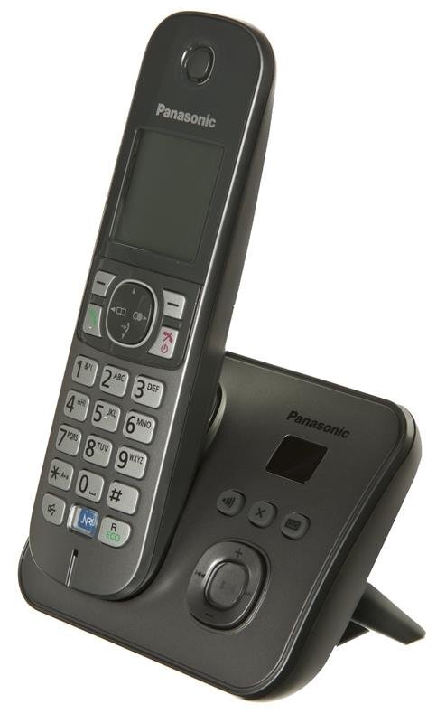 Panasonic KX-TG6821, pilkas kaina ir informacija | Stacionarūs telefonai | pigu.lt