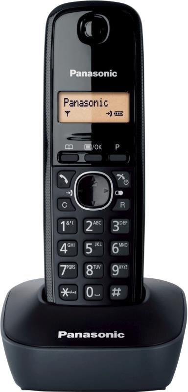 Panasonic KX-TG1911 PDG, juodas kaina ir informacija | Stacionarūs telefonai | pigu.lt