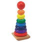 Medinis rūšiavimo žaislas Melissa & Doug Rainbow Stacker kaina ir informacija | Žaislai kūdikiams | pigu.lt