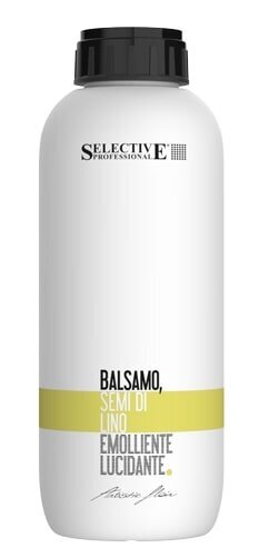 Plaukų balzamas Selective Professional Semi Di Lino, 1 l цена и информация | Balzamai, kondicionieriai | pigu.lt