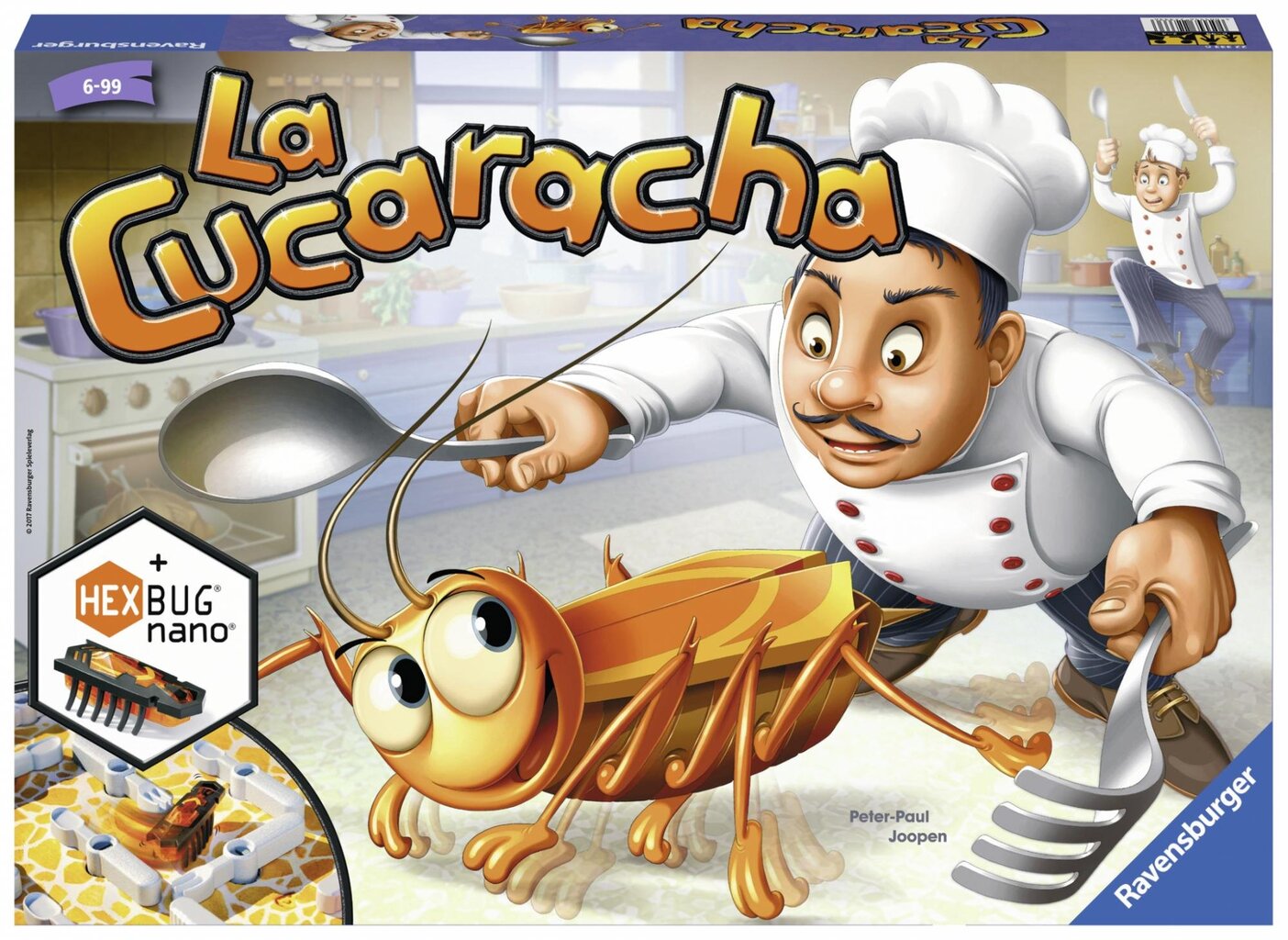 Žaidimas Ravensburger La Cucaracha LV/LT/ET/RU/HE/IRN, 22333 цена и информация | Stalo žaidimai, galvosūkiai | pigu.lt