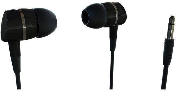 Vivanco earphones Solidsound, black (38901) kaina ir informacija | Ausinės | pigu.lt