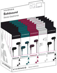 Vivanco earphones Solidsound 4 (38900) kaina ir informacija | Ausinės | pigu.lt