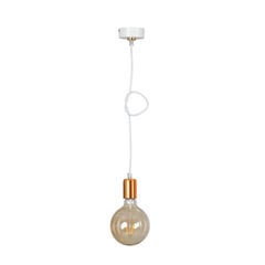 Лампа Emibig UNIVERSAL 1 WHITE цена и информация | Подвесной светильник | pigu.lt