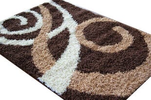 Kilimas Shaggy Long 03 Brown, 200x290 cm kaina ir informacija | Kilimai | pigu.lt