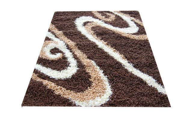 Kilimas Shaggy Long 05 Brown, 120x170 cm kaina ir informacija | Kilimai | pigu.lt