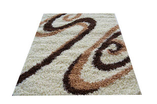 Kilimas Shaggy Long 05 Sand, 80x150 cm kaina ir informacija | Kilimai | pigu.lt