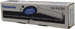 "panasonic оригинальный тонер kx-fa76x, черный, 2000p, panasonic laserfax kx-fl503ce, 501, 752ex, 751, 753, 551, 5, o цена и информация | Картриджи для лазерных принтеров | pigu.lt