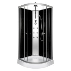Hidromasažinė dušo kabina Kerra Mia kaina ir informacija | Kerra Dušo kabinos ir kita įranga | pigu.lt